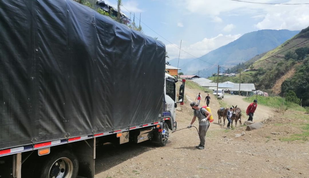 Llegan ayudas humanitarias a excombatientes en Antioquia: Llegan ayudas humanitarias a excombatientes en Antioquia