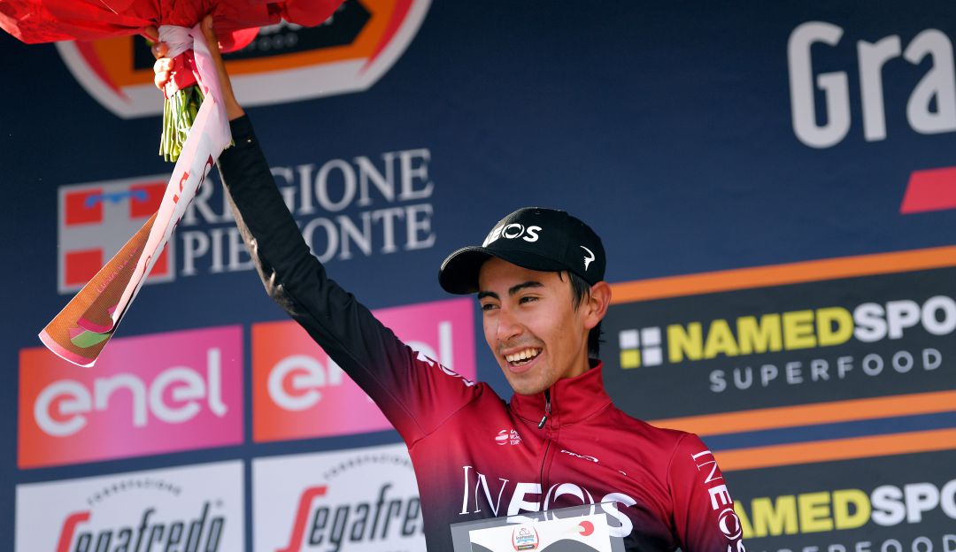 Iván Ramiro Sosa, ciclista del Team INEOS.