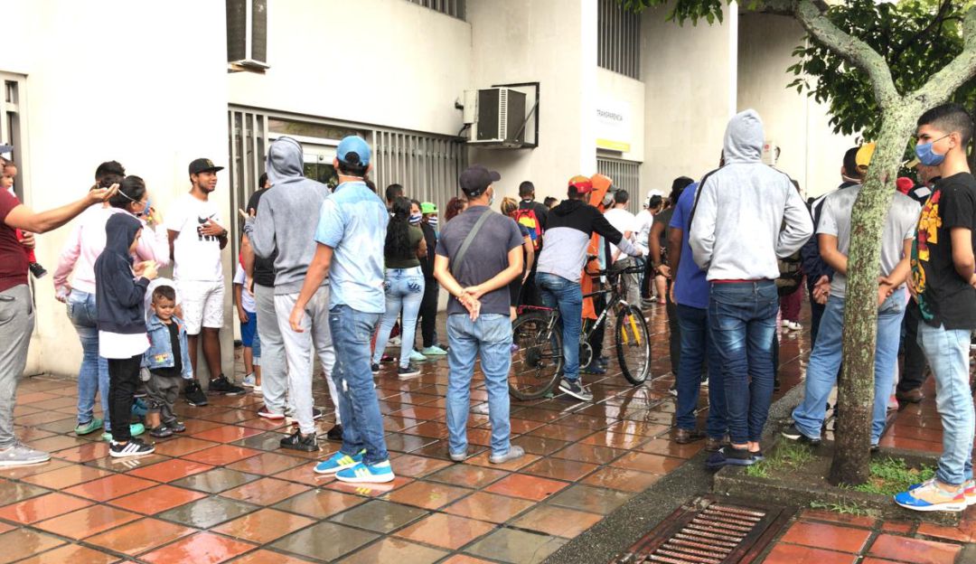 Migrantes venezolanos: Comienza ruta humanitaria para venezolanos en Cali