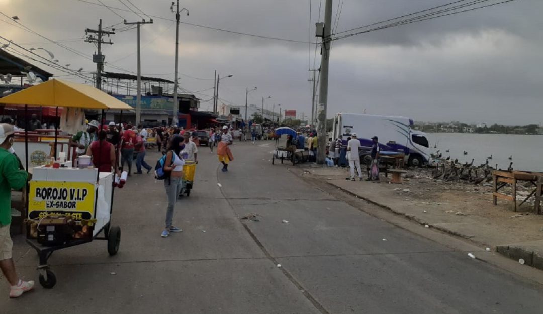 Coronavirus en Cartagena: En Cartagena, vendedores desconocen qué es el "pico cédula y género"