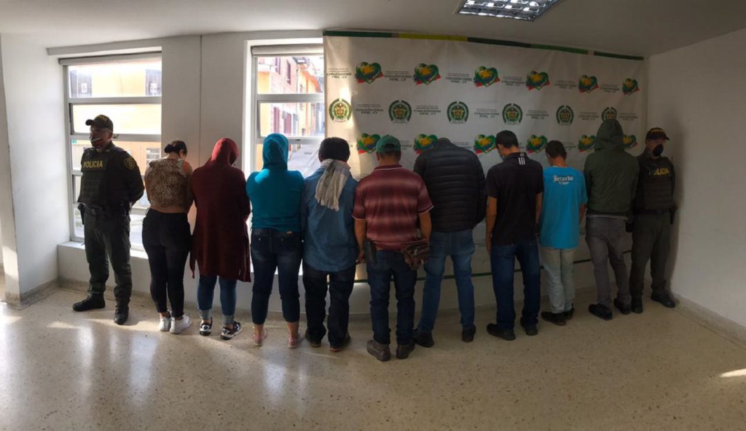 Capturas en Caldas