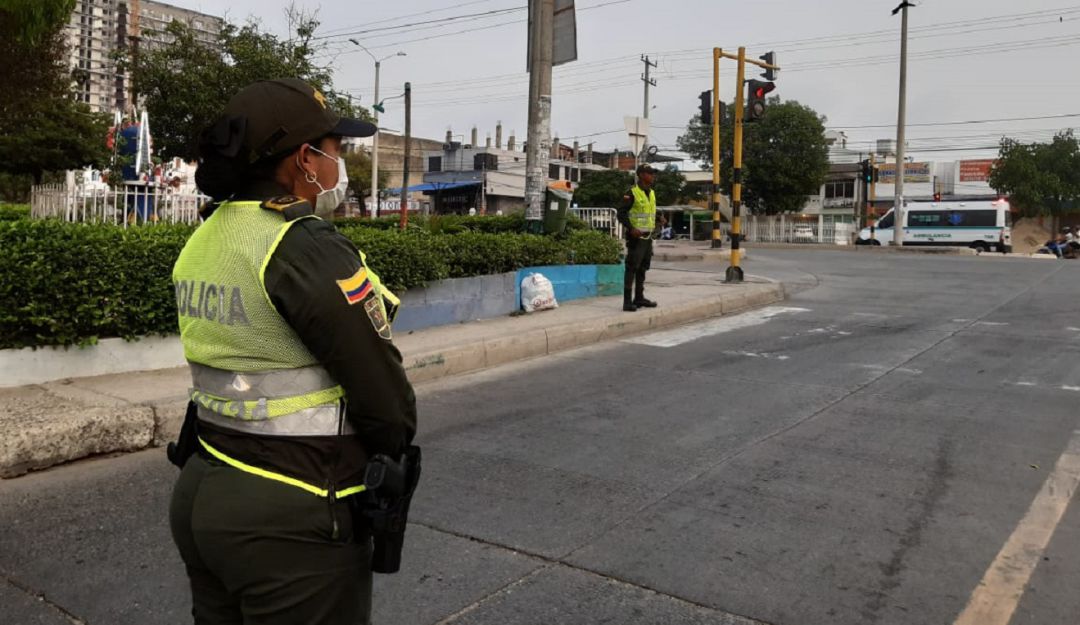 Policía en Cartagena: Cartagena supera los 3000 comparendos por violación a decreto de cuarentena