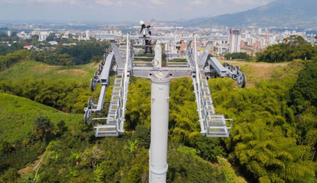 Megacable en Pereira: Se reactivaron las labores de construcción del Megacable en Pereira