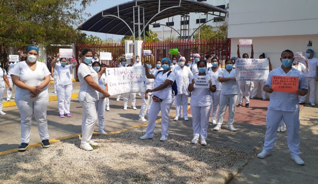Discriminación médicos y enfermeros Cartagena: Nos insultan y dicen que tenemos el virus: personal médico en Cartagena