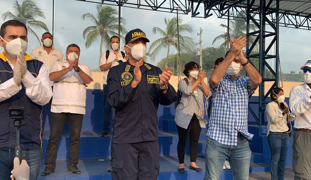 Armada de Colombia cuarentena: Armada de Colombia recibió reconocimientos por su labor en la cuarentena
