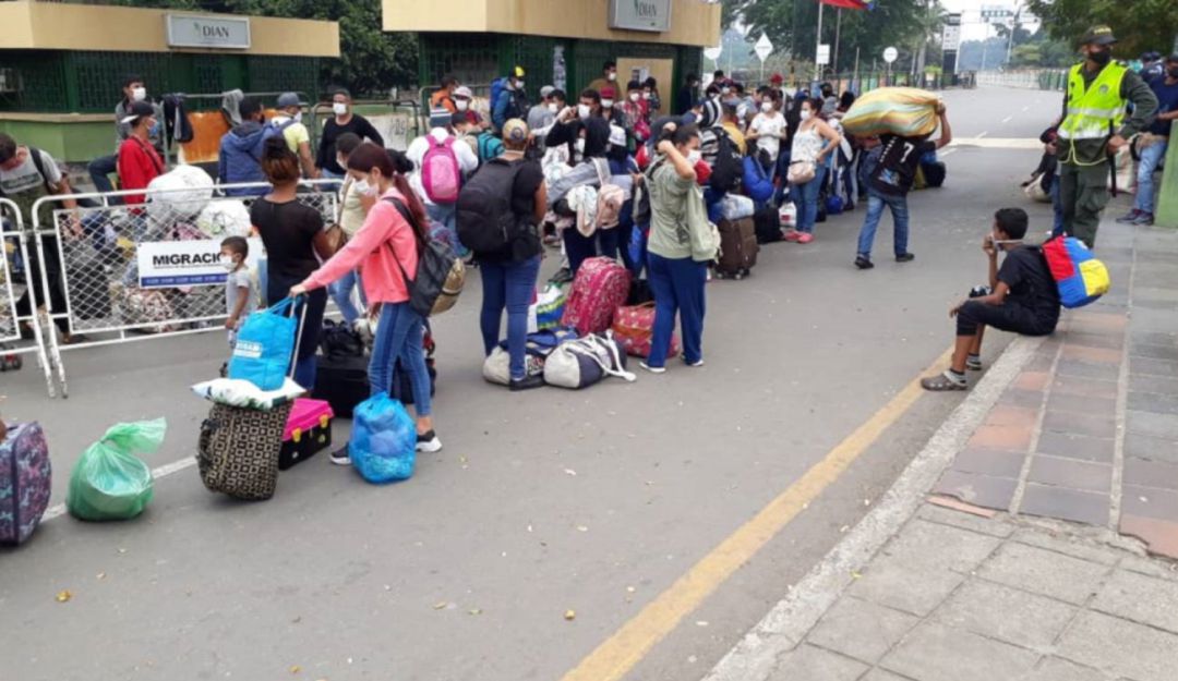 venezolanos; alcaldes; retorno; migrantes; manizales: Gobierno y alcaldes trabajan en atender venezolanos que retornan a su país