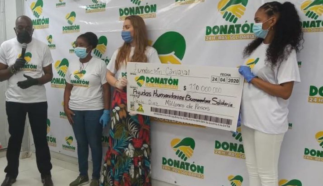 Donatón Buenaventura: La Donatón en Buenaventura superó los $1.680 millones