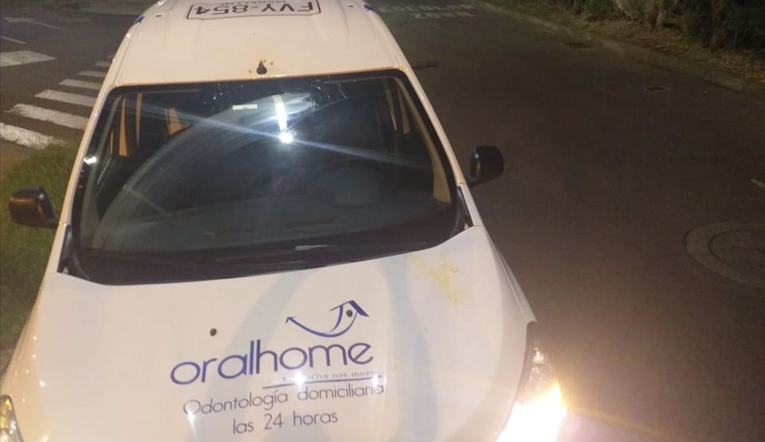 Con huevos atacan a odontólogos en Sabaneta