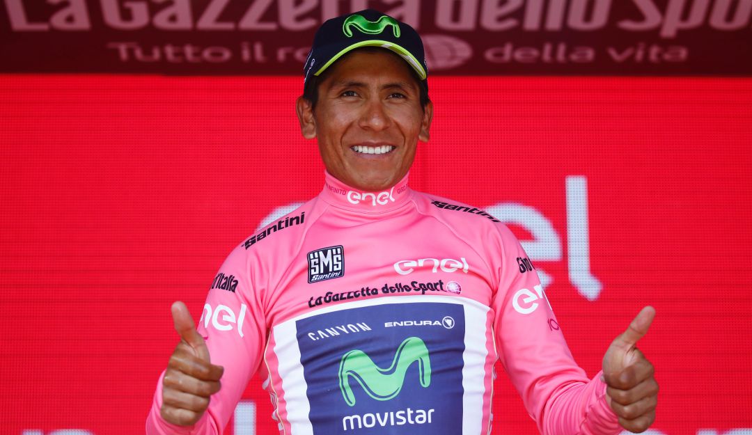 Maglia rosa Nairo Quintana: Más de $80 millones de recaudo por la maglia rosa de Nairo Quintana