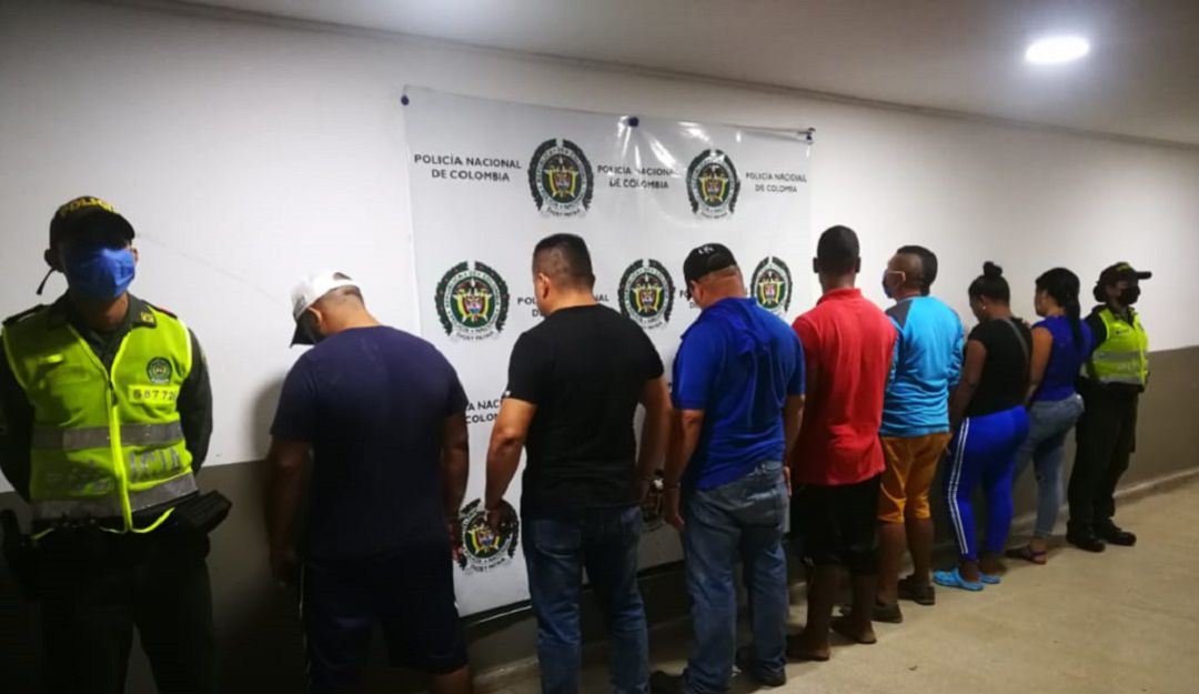 CORONAVIRUS: Siete capturados en Sabanalarga porque estaban de parranda