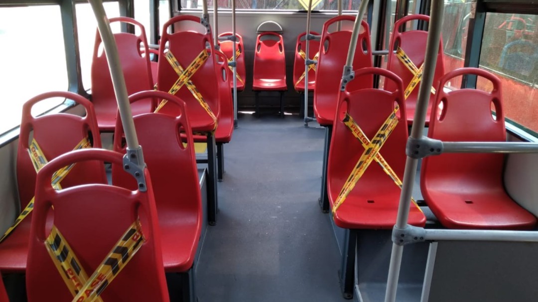 Así será distanciamiento dentro de buses de Transmilenio desde el lunes