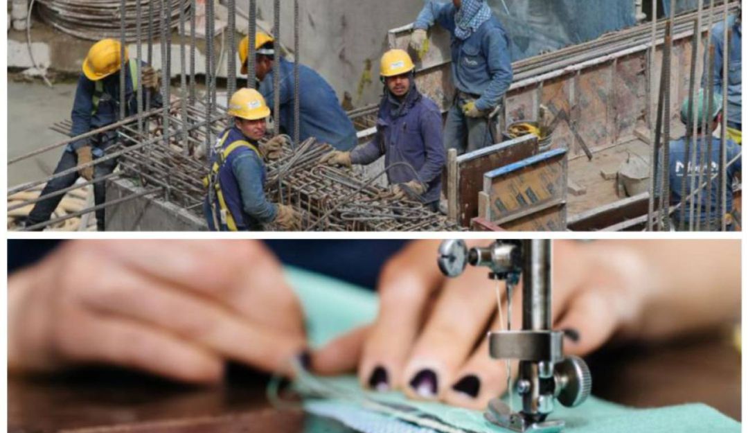 Empresas exceptuadas deben distribuir a sus empleados en tres jornadas