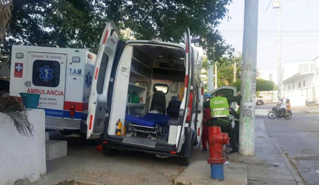 Ambulancias en Cartagena: Denuncian mal protocolo para lavar ambulancias en un barrio de Cartagena