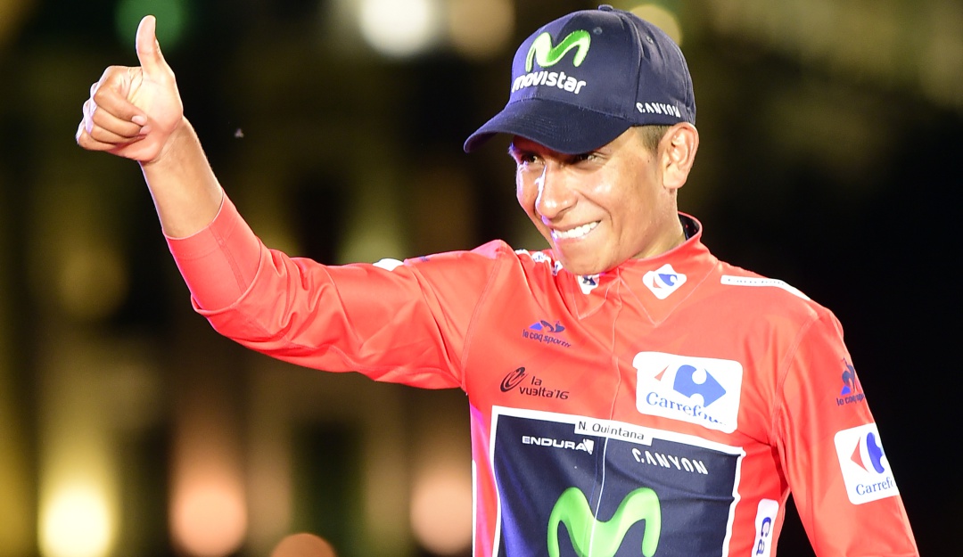 Nairo Quintana Supermán López aniversario Vuelta a España: Nairo y 'Supermán' saludan a La Vuelta en su aniversario 85