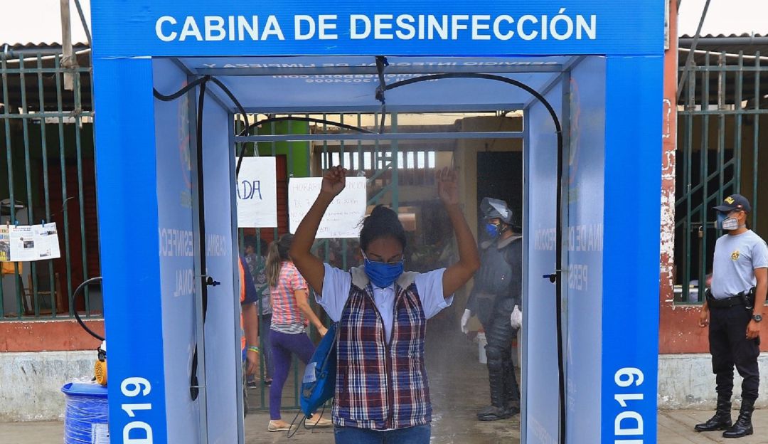 Desinfección COVID-19: Cabinas desinfectantes no son para uso en humanos: Invima