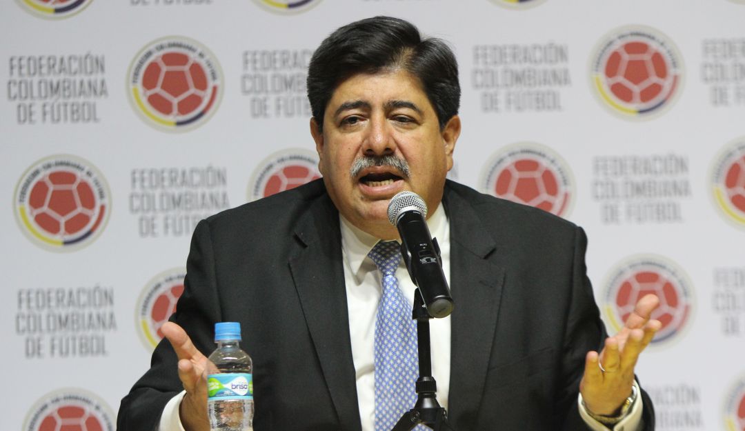 Luis Bedoya, expresidente de la Federación Colombiana de Fútbol.