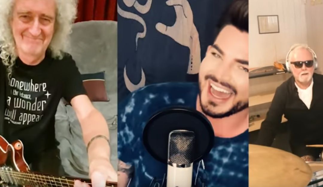 Nueva versión de We Are The Champions: Queen graba 'You are the champions', para ayudar contra el coronavirus