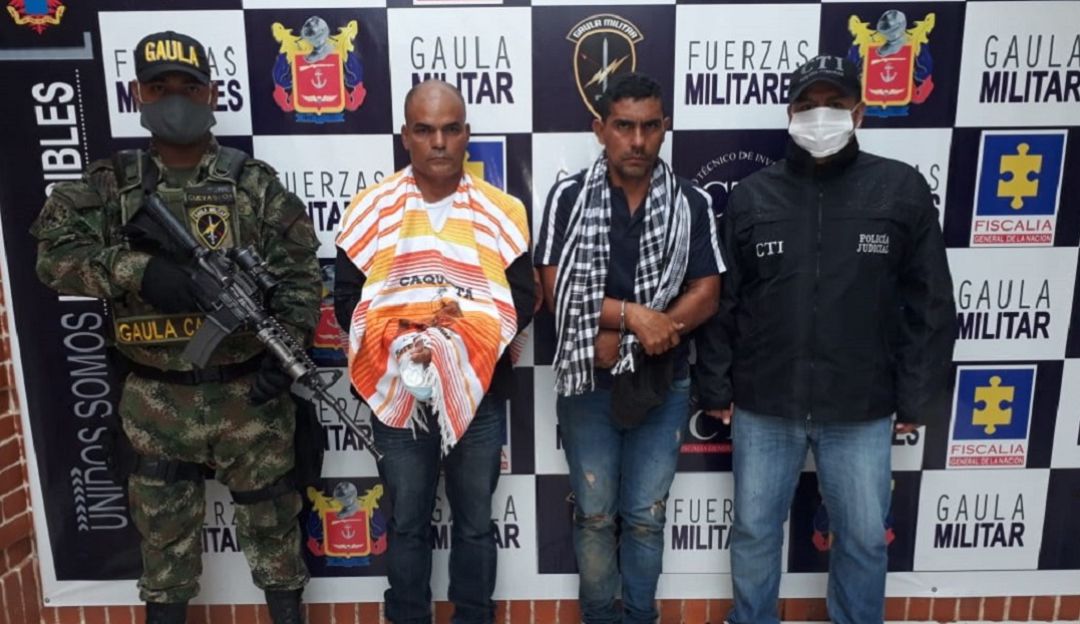 Extorsiones: Capturados a dos presuntos extorsionistas en el Caquetá