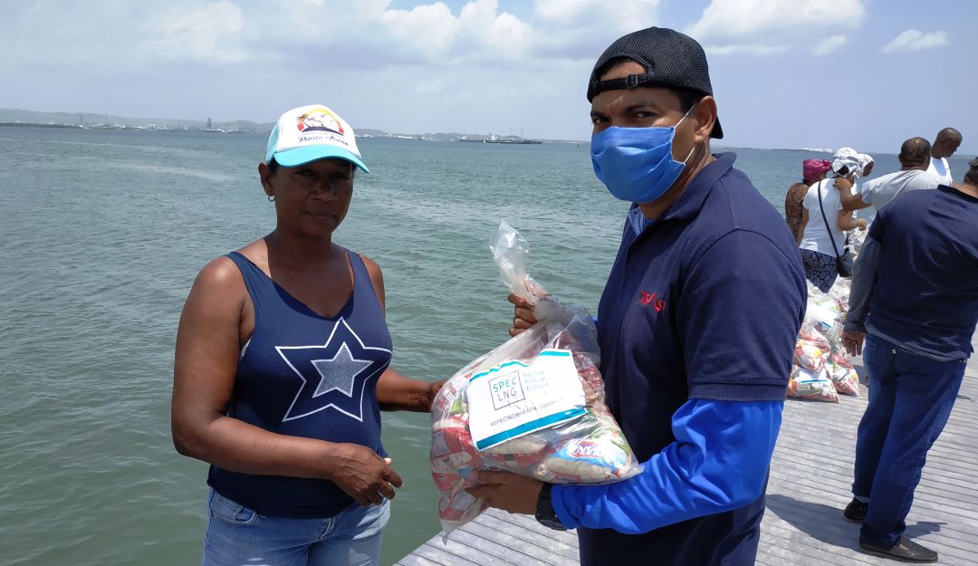 SPEC LNG: SPEC LNG entrega más de 11 mil ayudas humanitarias en Cartagena