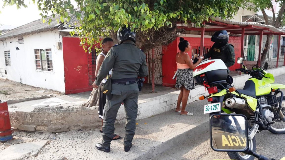 605 comparendos aplicados en segundo día de Toque de Queda en Cartagena
