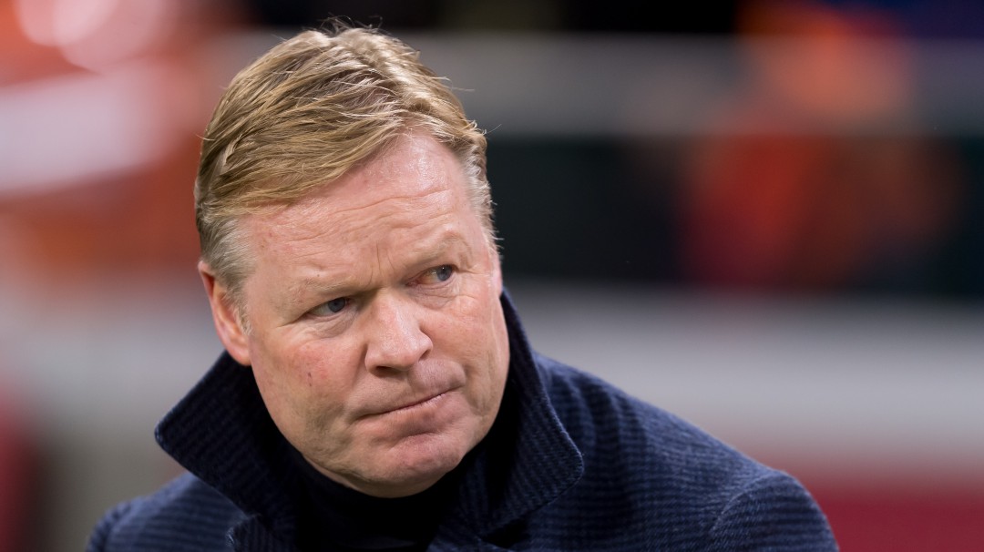 Ronald Koeman, ingresado en el hospital por un problema del corazón