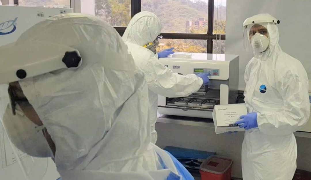 Máquina acelera detección de covid-19 en Antioquia: Con tecnología aceleran el proceso de detección de COVID-19 en Antioquia