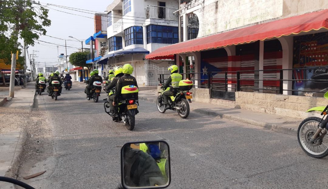 Policía en Cartagena: En Cartagena personas entre 26 y 30 años incumplen más el aislamiento