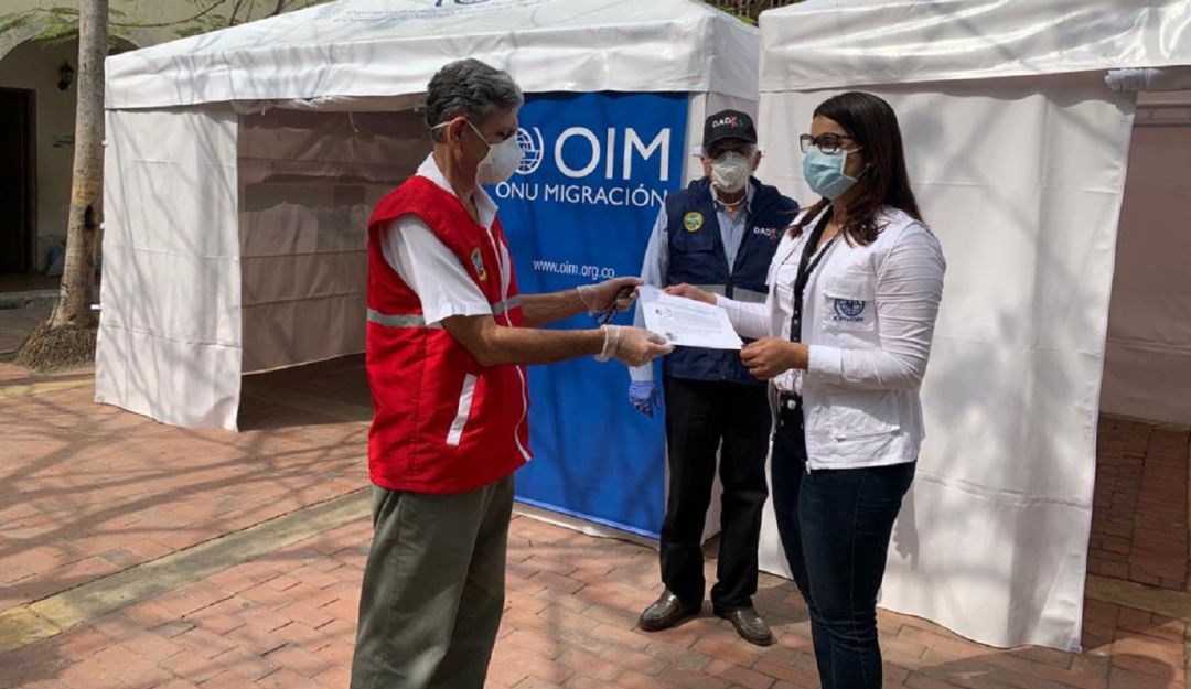 Coronavirus en Cartagena: Cartagena ya cuenta con carpas "Pre Triage" para atención de pacientes