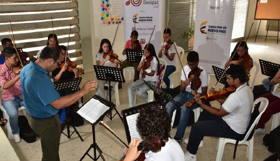 Educación artísitica: Escuela de música Desepaz logró que el 85% de sus alumnos continúen clases