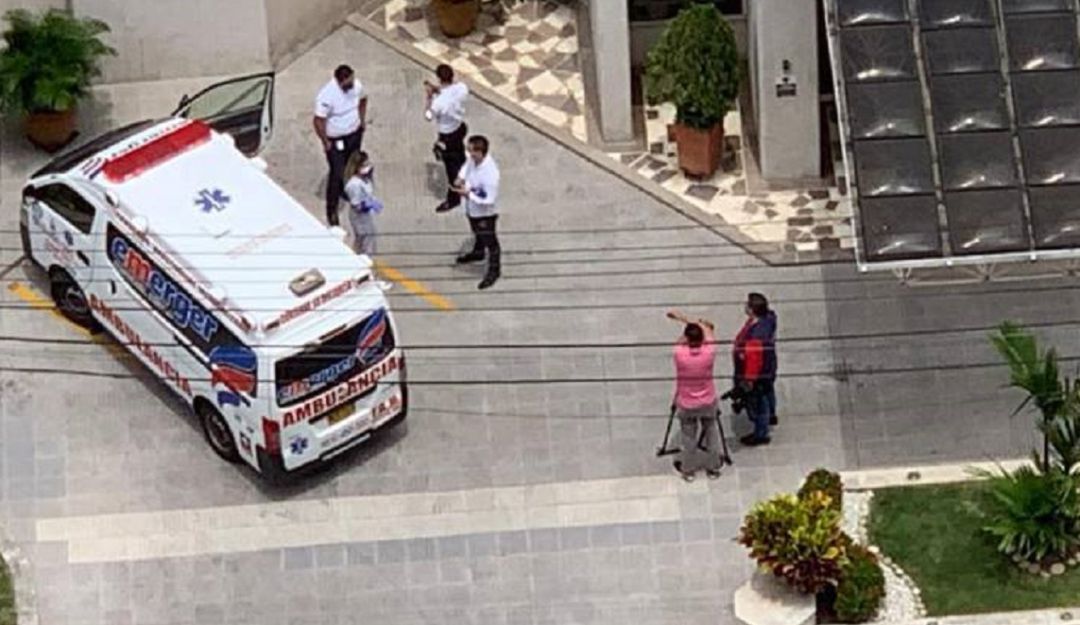 Edificio exreina Ingreso COVID-19 Cabecera Bucaramanga: Ex reina no puede entrar aun a casa