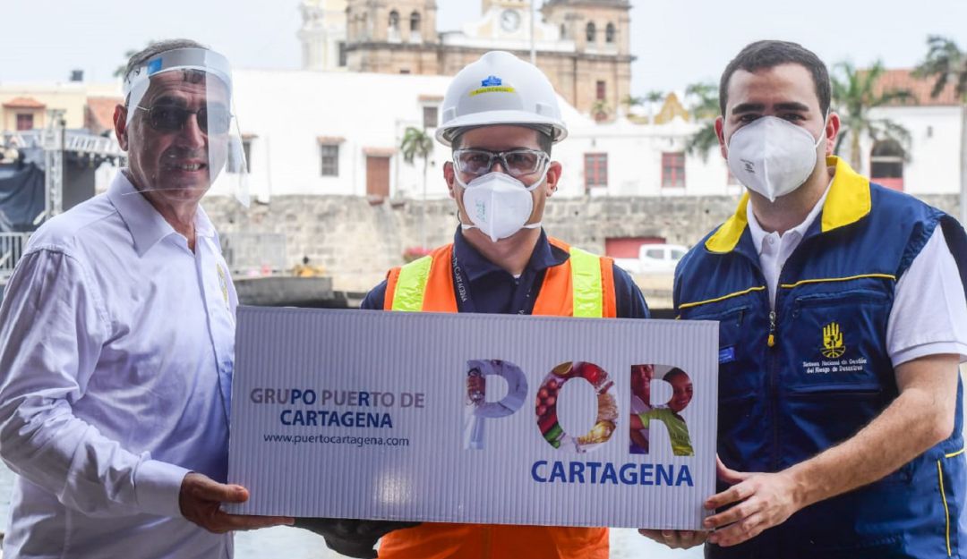 Grupo Puerto de Cartagena: Grupo Puerto de Cartagena regaló 20 mil mercados en la Donatón