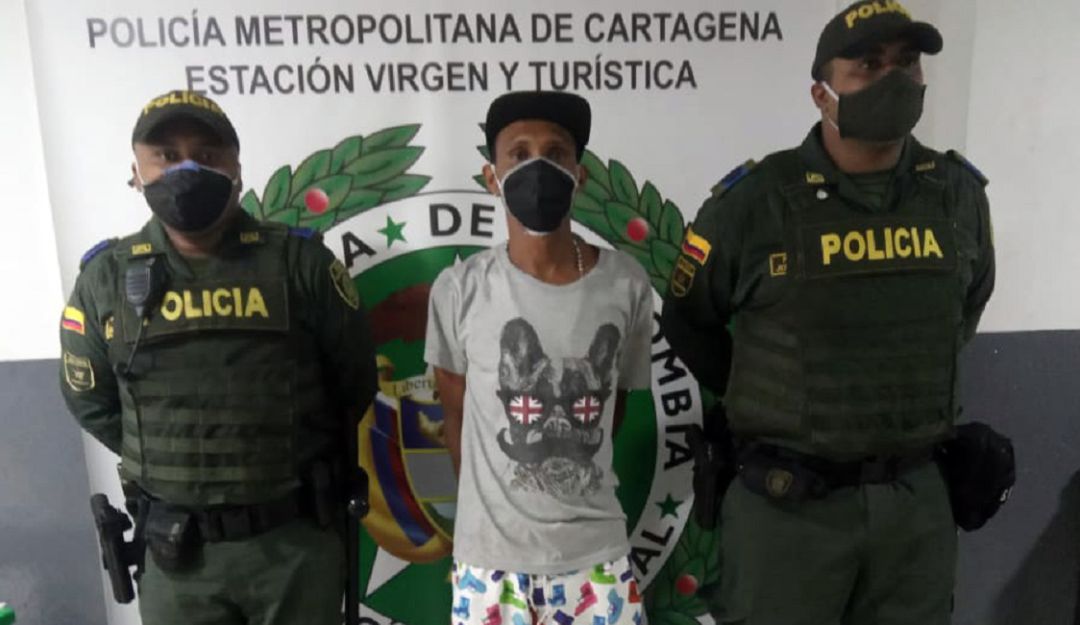 Operativos cuarentena en Cartagena: 5 capturados con amplio prontuario por desacatar la cuarentena en Cartagena