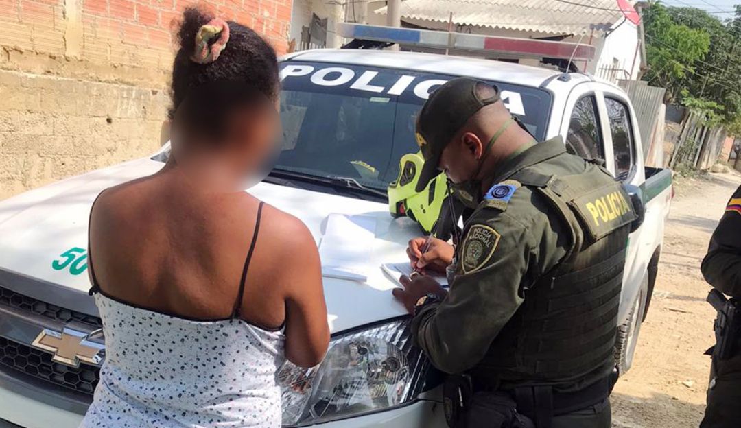 Comparendo a padres de menor herido: Comparendo a padres de menor herido en Cartagena en toque de queda