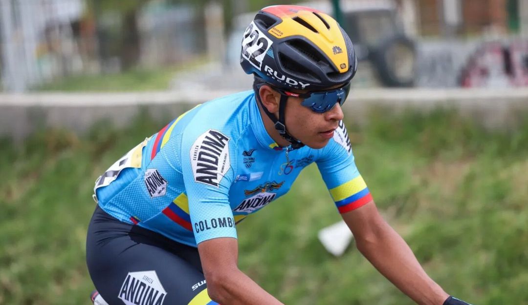 Santiago Buitrago, ciclista colombiano Bahrein McLaren: "Me gustaría correr al lado de Egan y Nairo": Santiago Buitrago