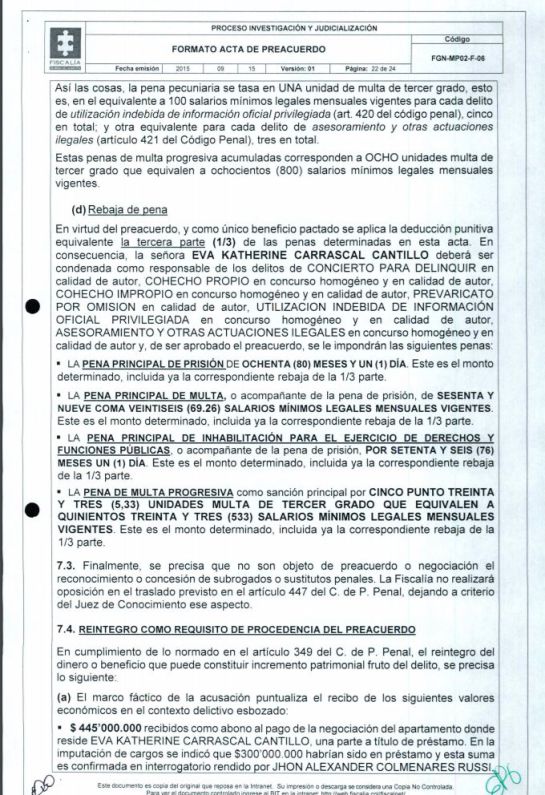 Corrupción en la Superintendencia: Preacuerdo entre la Fiscalía y cerebro de la corrupción en la Supersalud Corrupción en la Superintendencia: Preacuerdo entre la Fiscalía y cerebro de la corrupción en la Supersalud