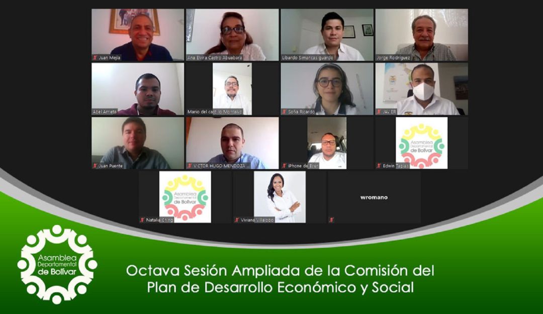 Plan de desarrollo en Bolívar: Realizan octava sesión de estudio al plan de desarrollo en Bolívar