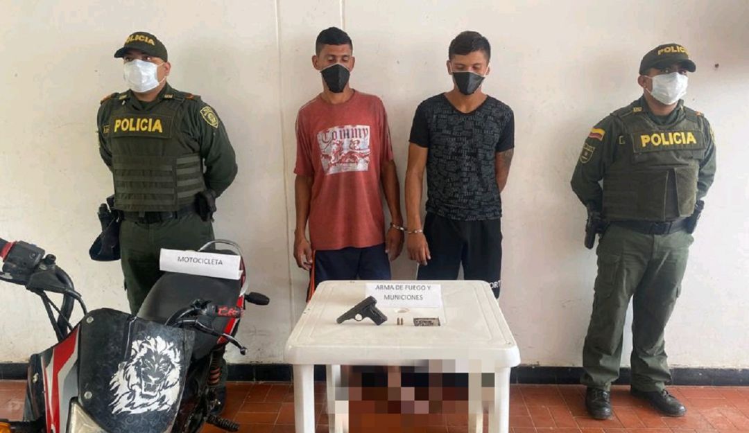 Policía en Bolívar: Capturados por violar la cuarentena en San Martín de Loba, Bolívar