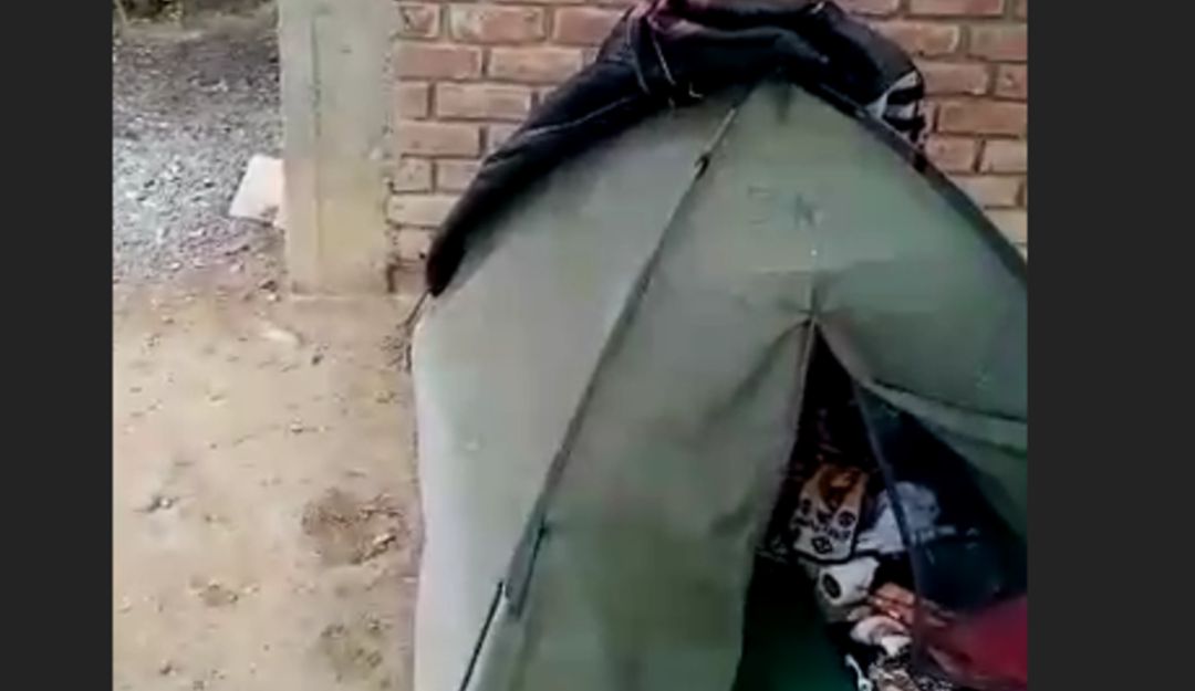 Colombianos en el exterior: Colombiano pasa la cuarentena en una carpa en Perú y pide ayuda al Gobierno