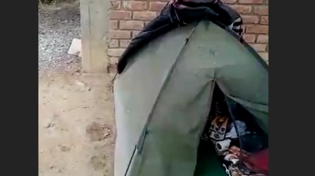 Colombiano pasa la cuarentena en una carpa en Perú y pide ayuda al Gobierno