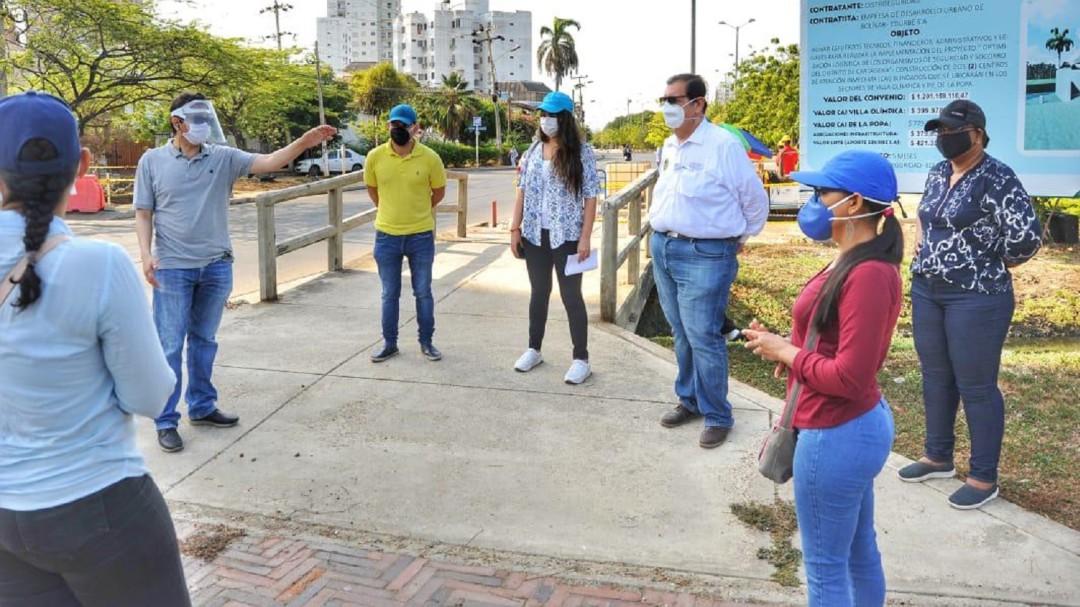 Avanza evaluación de proyecto Eje Turístico y Ambiental en Cartagena