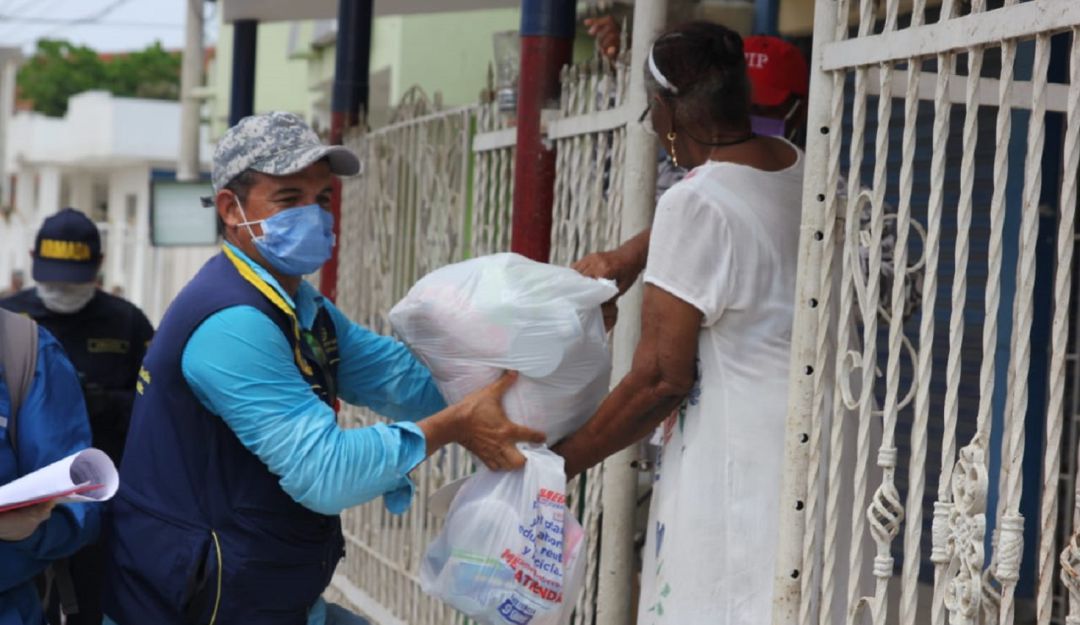 Ayudas humanitarias en Cartagena: Alcaldía de Cartagena ha entregado más de 106 mil ayudas humanitarias