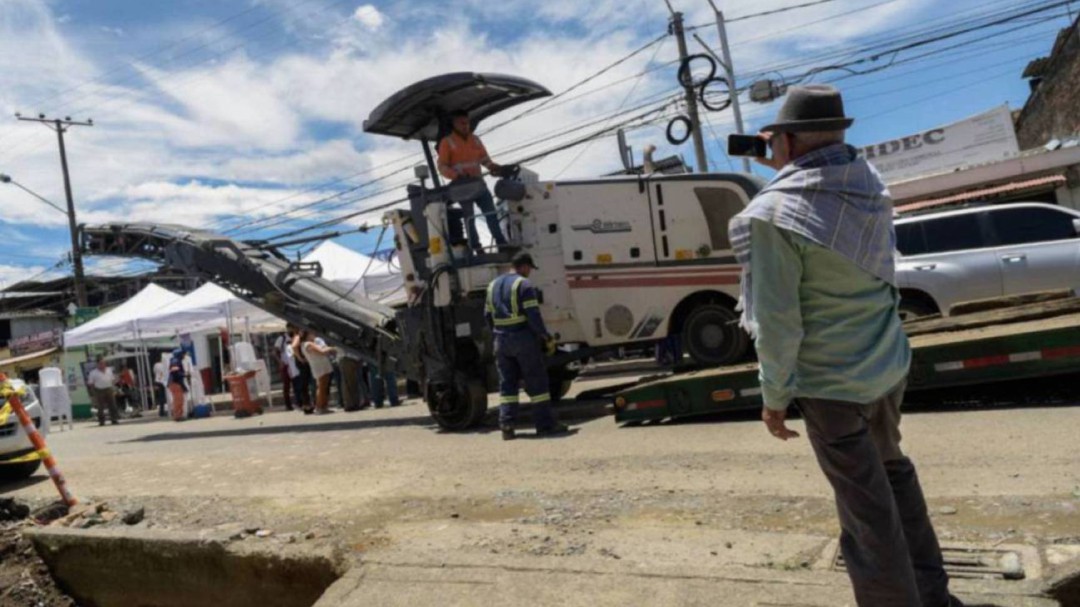 Reactivan obras de movilidad en Dosquebradas