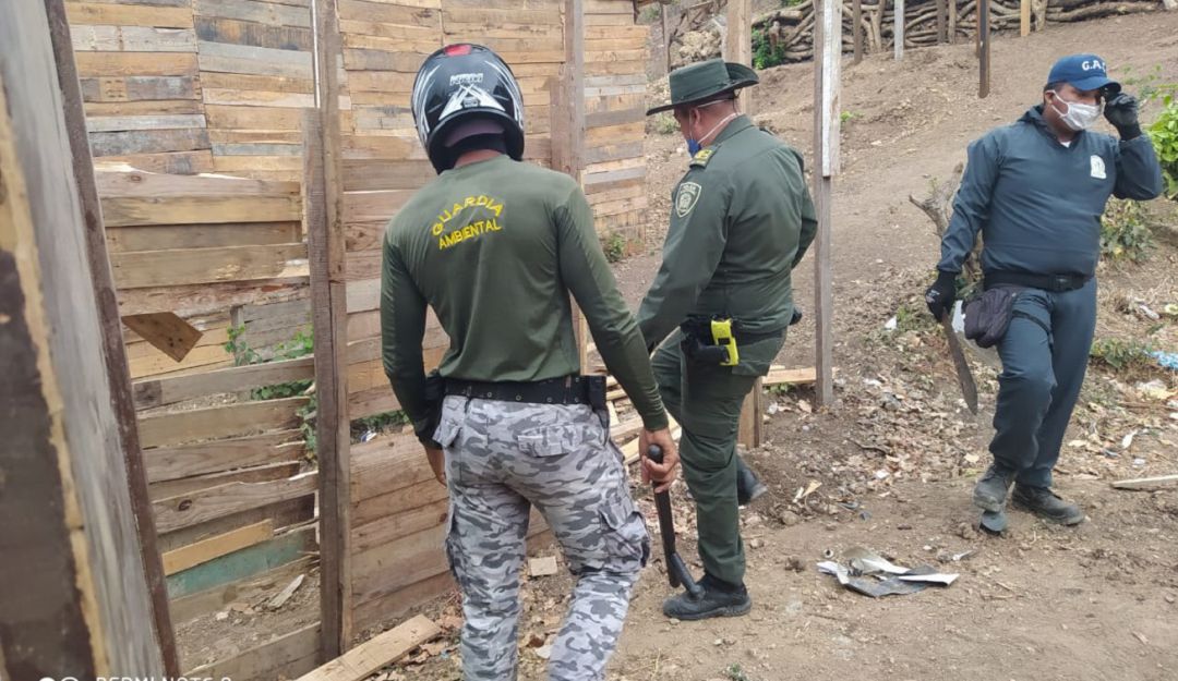 Invasiones Cerro de La Popa en Cartagena: Venezolanos siguen invadiendo reserva natural en el Cerro de La Popa