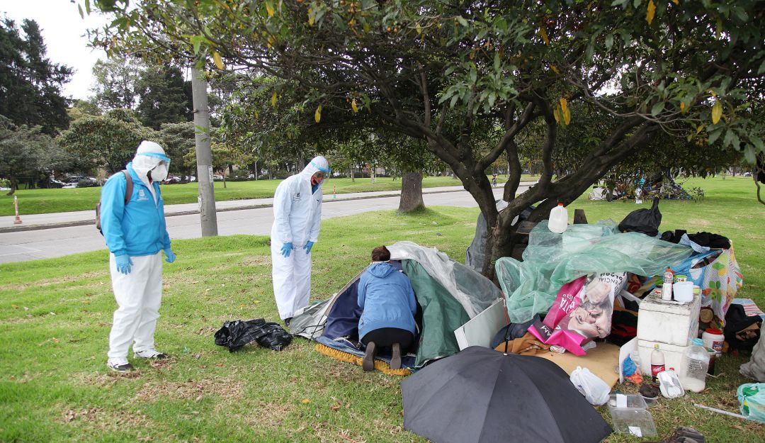 Noticias Bogotá: 20 habitante de calle dieron positivo para COVID-19: De 45 pruebas hechas a habitantes de calle, 20 dieron positivo para COVID