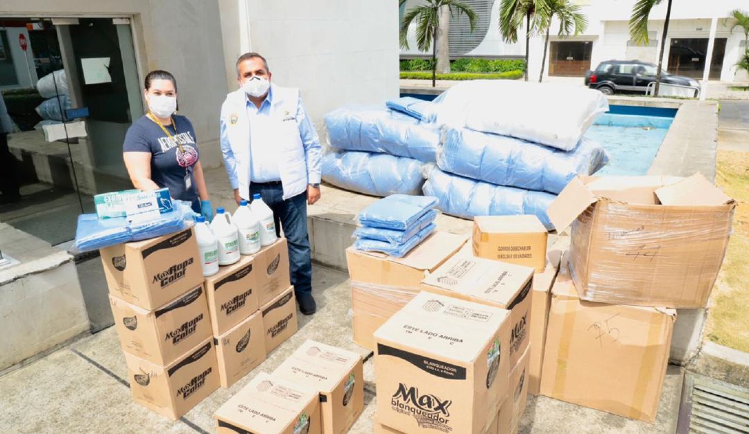 BIOSEGURIDAD KITS POLICIA EJERCITO FISCALIA SOBIERNO SANTANDER: 28.300 kits para la fuerza pública y evitar contagio de coronavirus