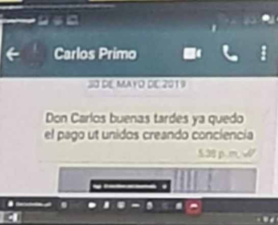 Corrupción en el municipio de Cota: Primo de exalcalde de Cota reconoce polémicos chats con extesorero Corrupción en el municipio de Cota: Primo de exalcalde de Cota reconoce polémicos chats con extesorero