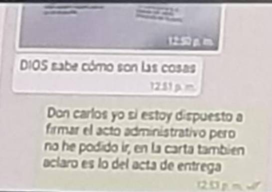 Corrupción en el municipio de Cota: Primo de exalcalde de Cota reconoce polémicos chats con extesorero Corrupción en el municipio de Cota: Primo de exalcalde de Cota reconoce polémicos chats con extesorero