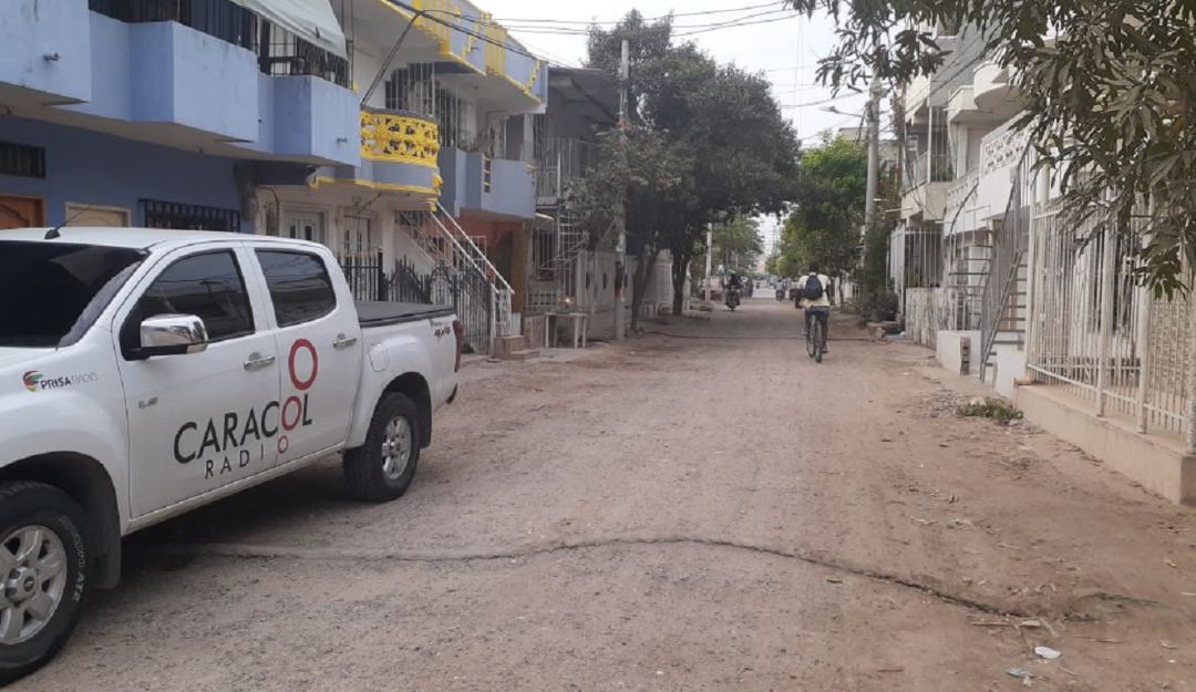 Coronavirus en Cartagena: Amenazan con cerrar una vía en Cartagena por temor al contagio de COVID-19