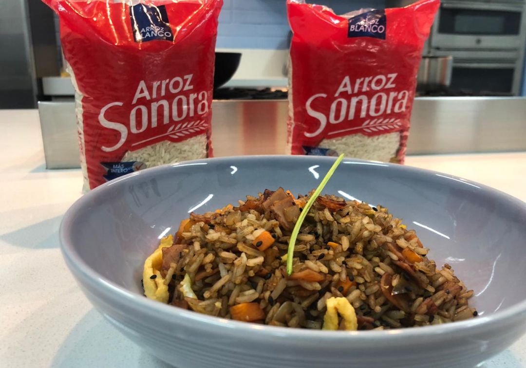Arroz oriental con Arroz Sonora