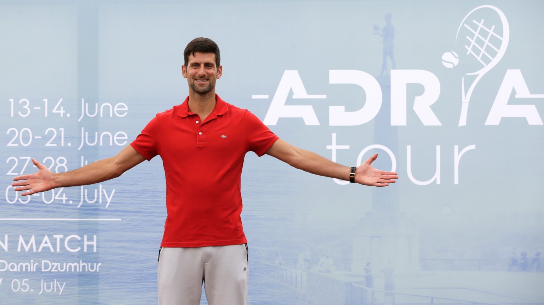 Djokovic alista su propio torneo en el que participarán figuras del tenis